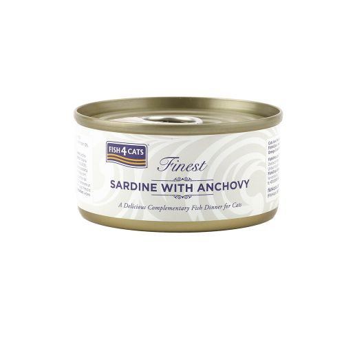 Comida húmeda más fina de Fish4cats | 70 gramos