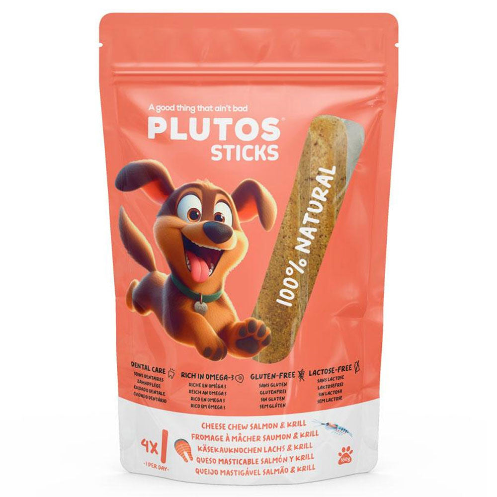 Cheese and Salmon Sticks for dogs - Plutos 160g