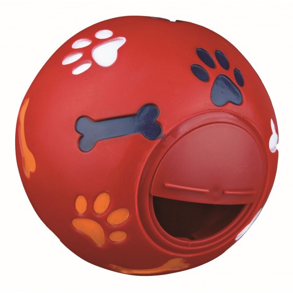 TRIXIE Snacky - Bola dispensadora de guloseimas para cães - 11 cm - Cores sortidas