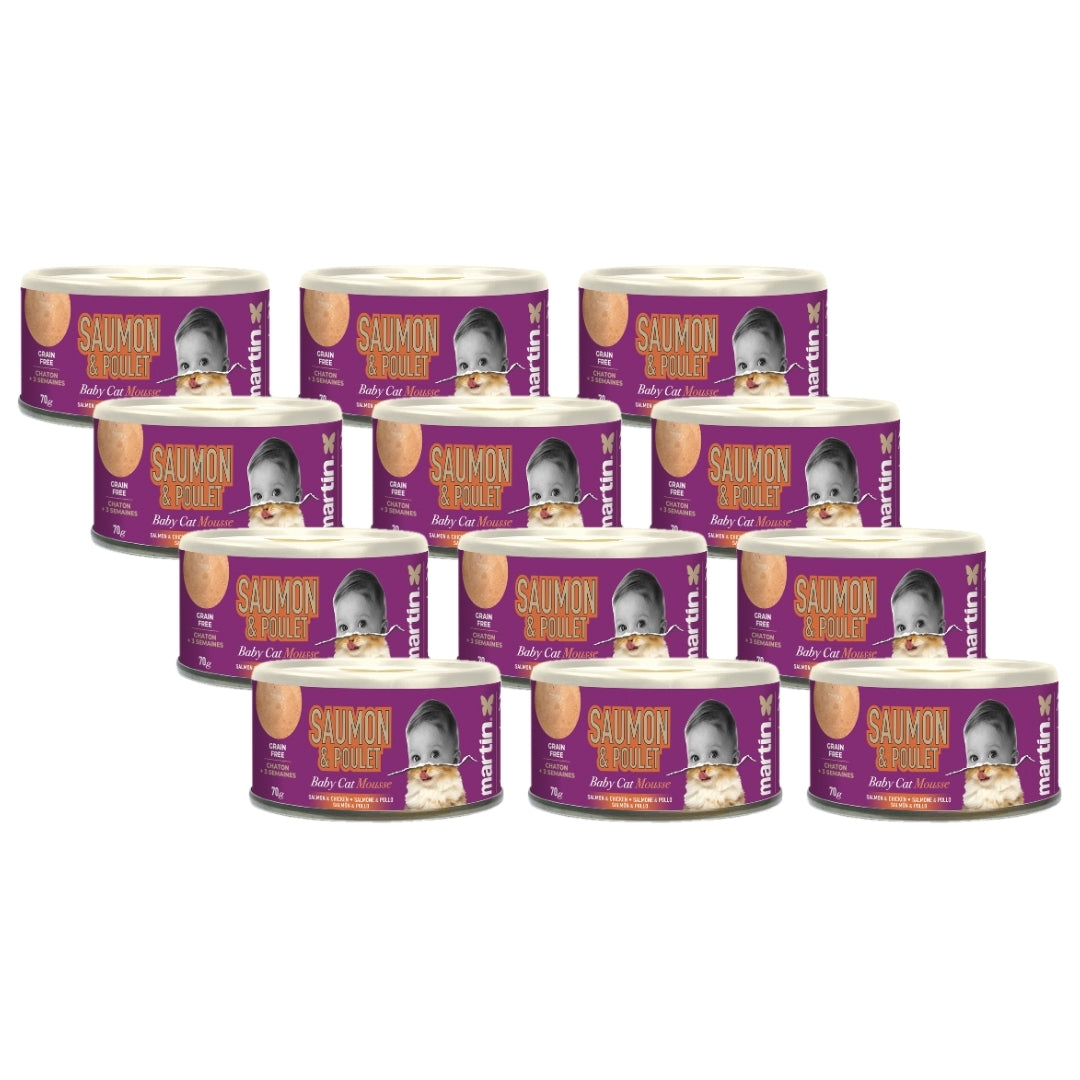 Martin Stewed Chicken & Ham - For Cat - 70g