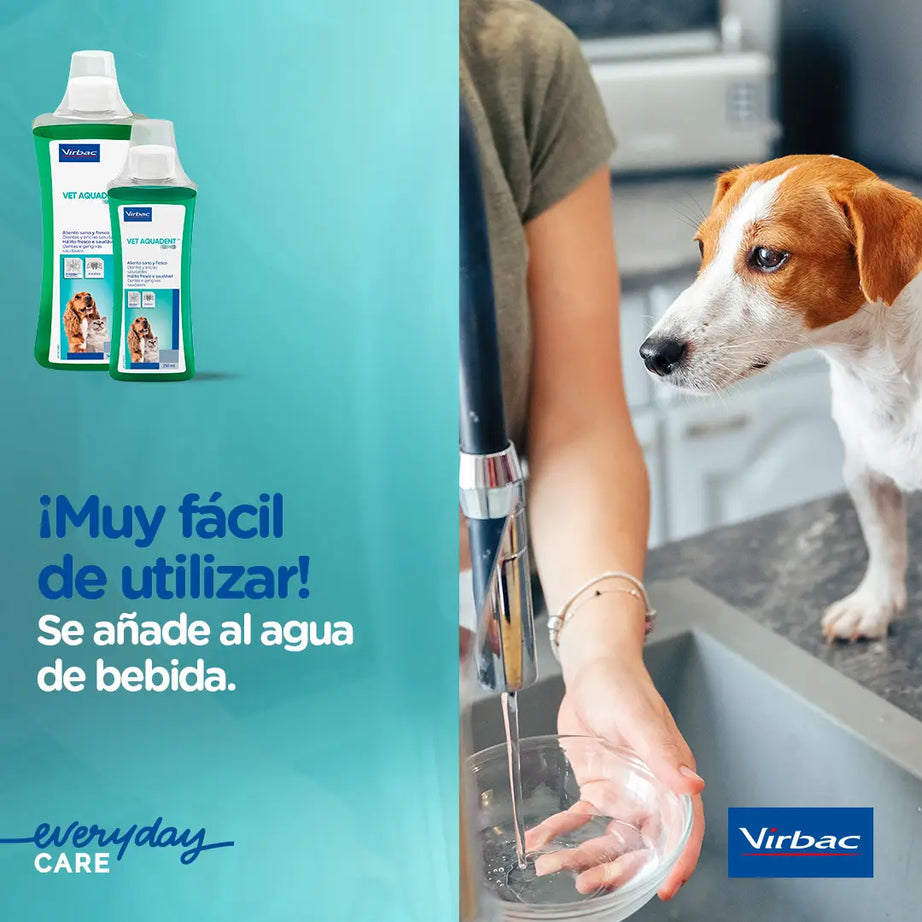 Elixir Vet Aquadent Fresh para cão e gato - Virbac