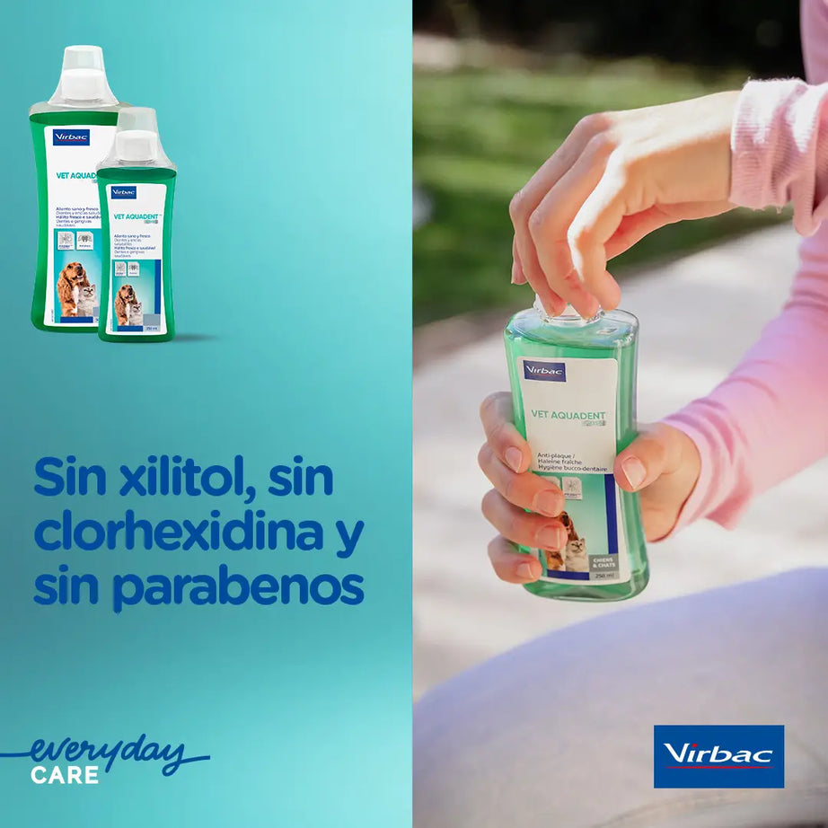 Elixir Vet Aquadent Fresh para cão e gato - Virbac