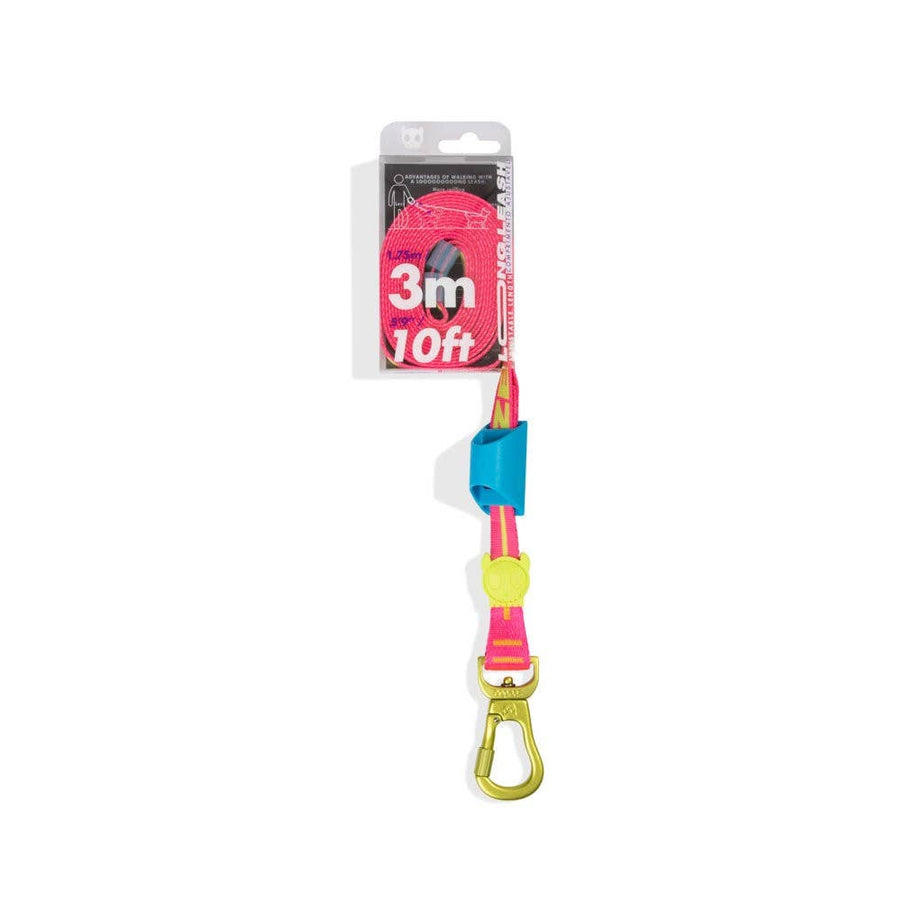 Trela extensível Long leash Drago - Ajustável até 3 metros: Tamanho único