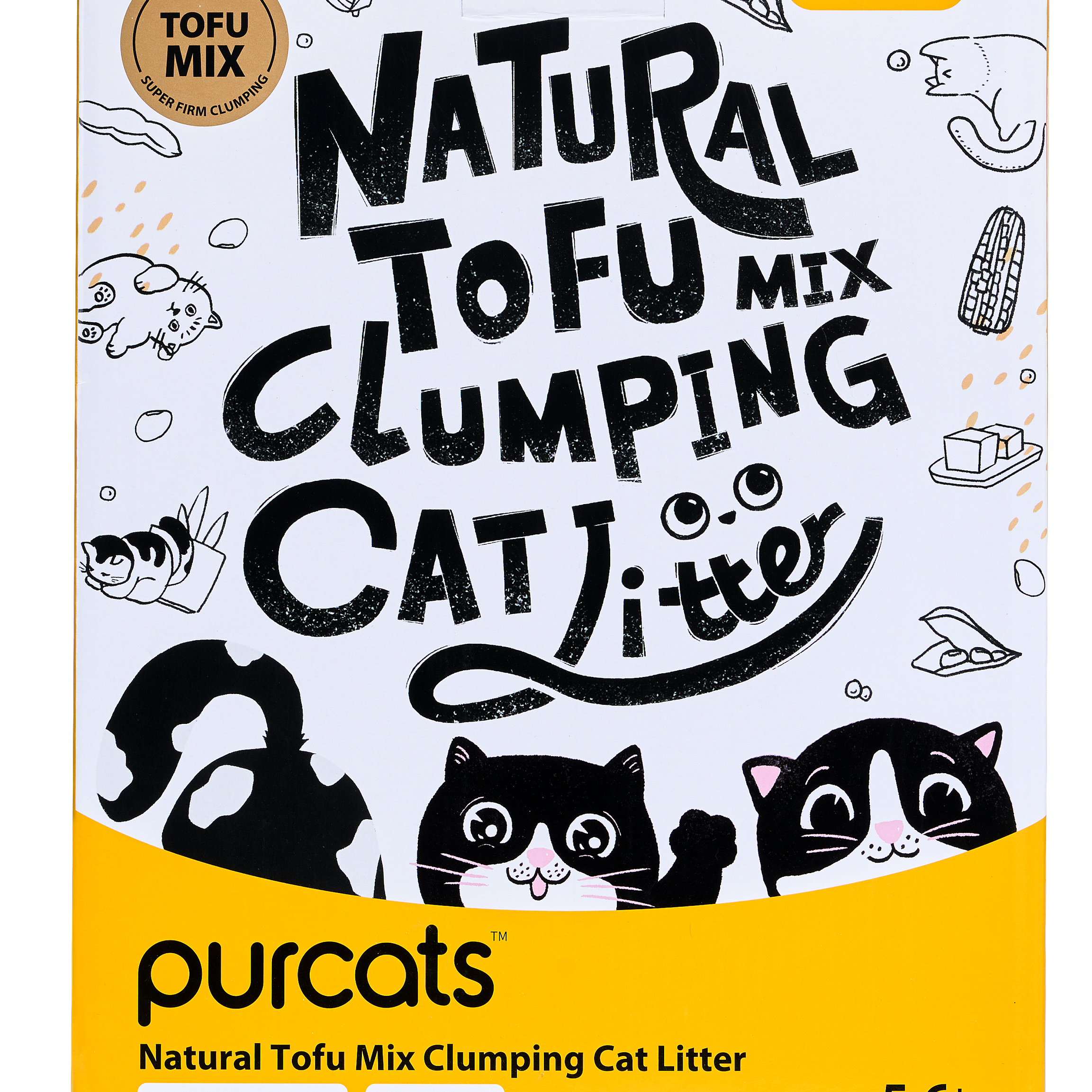 Cature Cat Litter Tofu + Bentonite (Pack 2unidade)