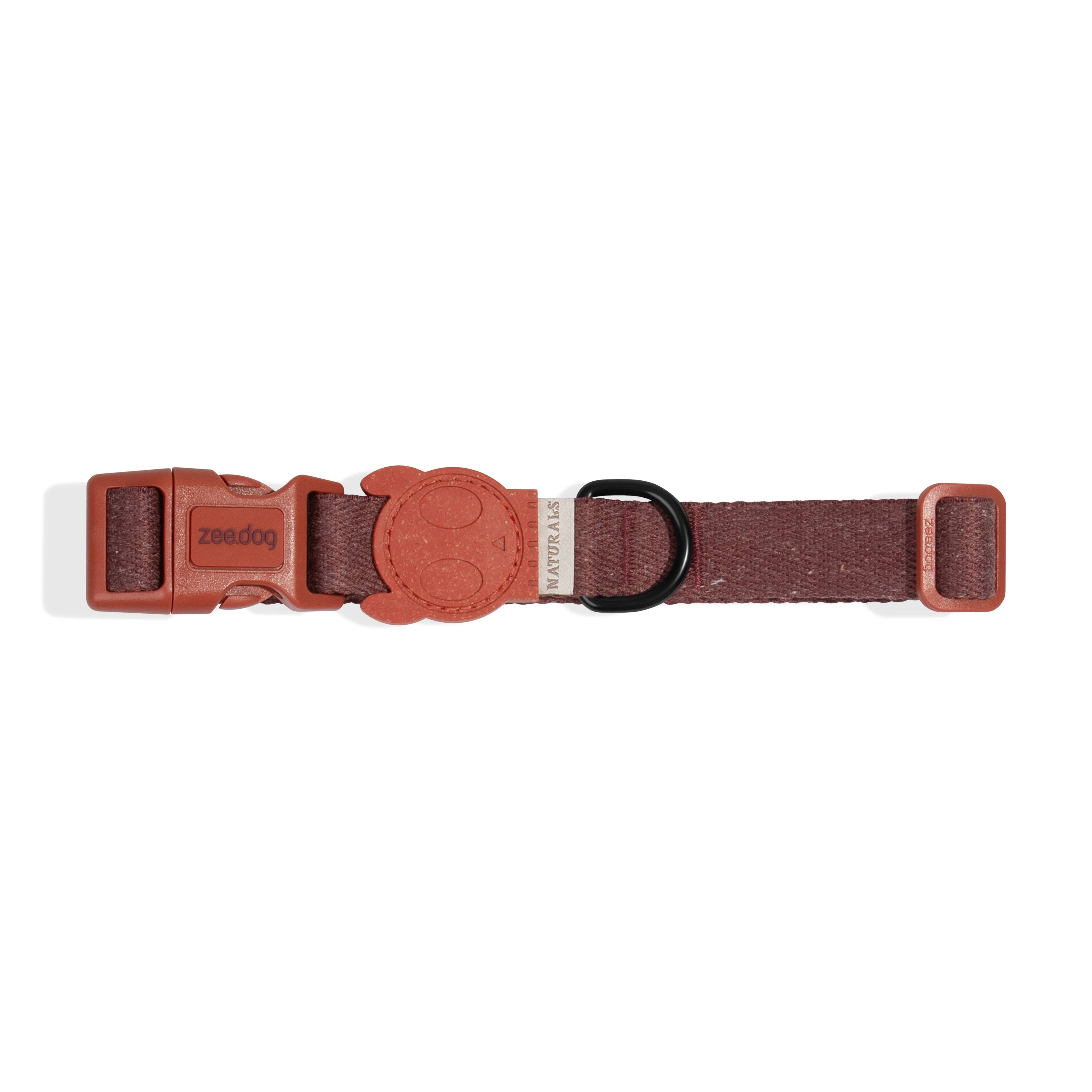 Coleira Zee.Dog Naturais 2.0 Cacau: XS