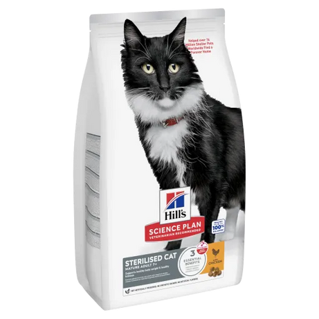 Hills Science Plan Sterilised Mature Adult 7+ Cat with Chicken | 1.5 kg