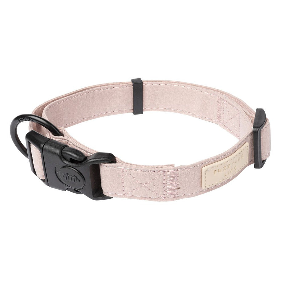 FuzzYard LIFE Cotton Collar - Soft Blush
