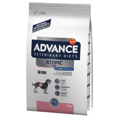 ADVANCE VETERINARY DIETS MINI ATOPIC TRUTA RAÇÃO PARA CÃES - DOGGIE STORE
