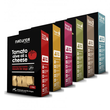 Naturea Biscuits Maçã & Canela 140g para cães