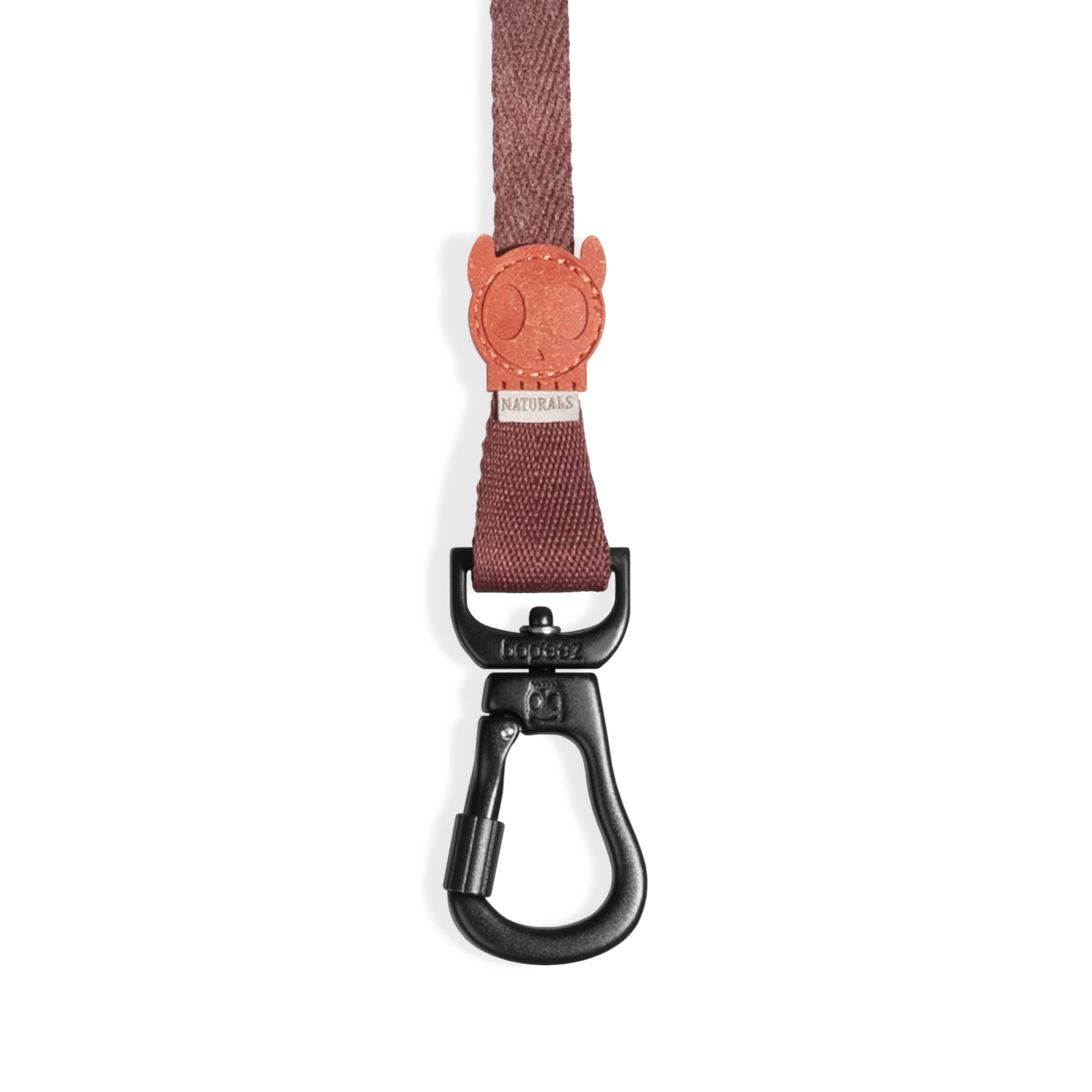 Trela extensível Long Leash Naturals 2.0 Cacau: Tamanho único