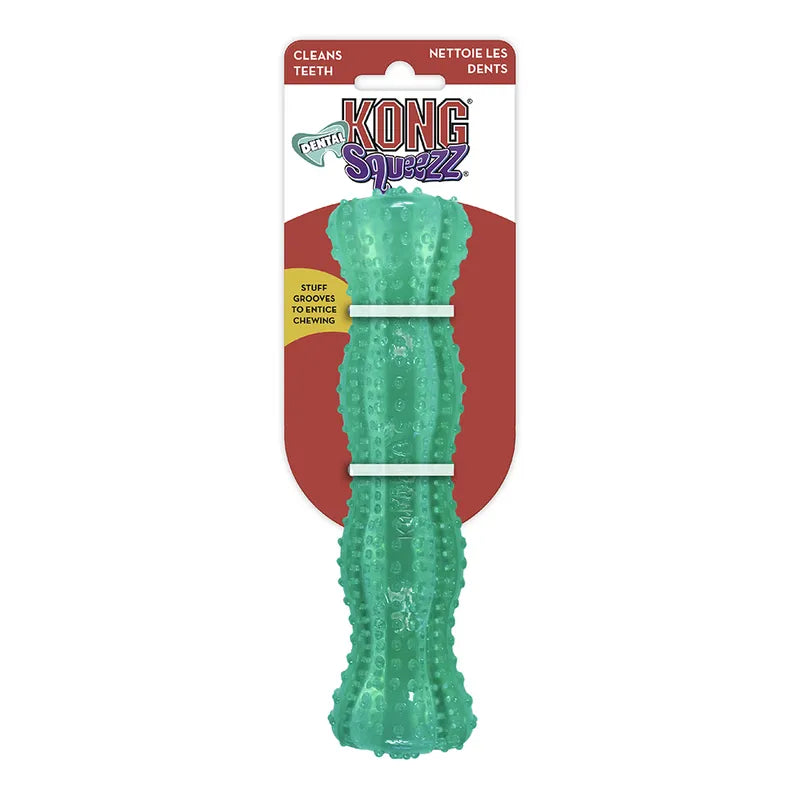 KONG Squeezz Stick brinquedo dentário para cães