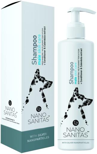Nano Sanitas Short Hair Male Skin Care Shampoo