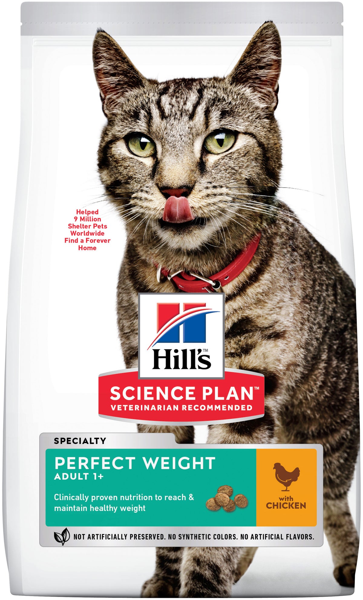 Hills Science Plan Cat Perfect Weight Adult with Chicken