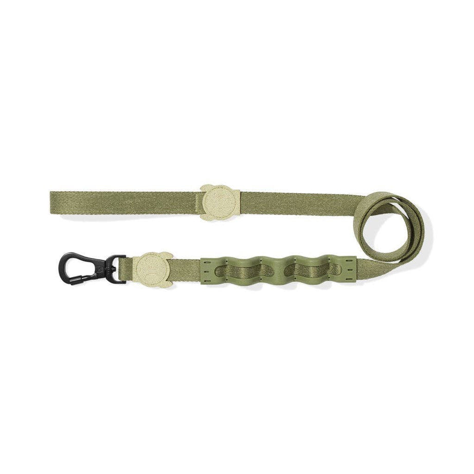 Ruff Leash da Zee.Dog NATURALS - Trela Amortecida 2.0 Moss: S
