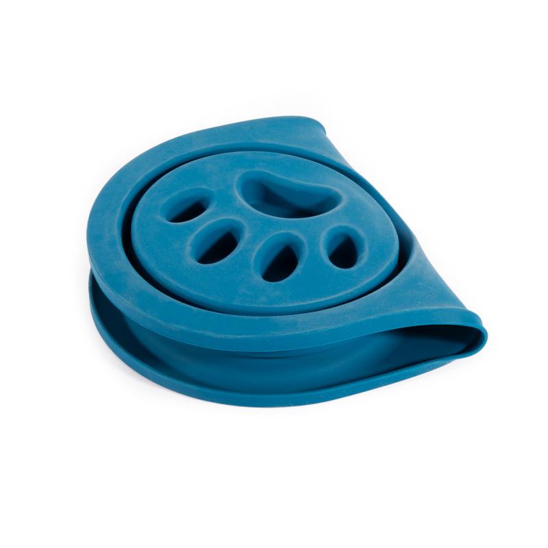 Comedouro Slow Feeder Silicone / Bebedouro Inox