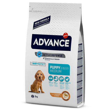 Advance Ração Cão Medium Puppy Frango & Arroz - DOGGIE STORE