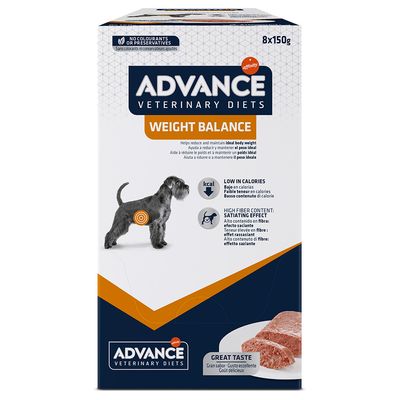 Advance Weight Balance Veterinary Diets comida húmida para cães - DOGGIE STORE
