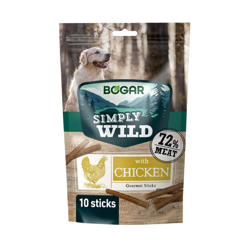 Bogar Simply Wild Gourmet Sticks Chicken - 110 g