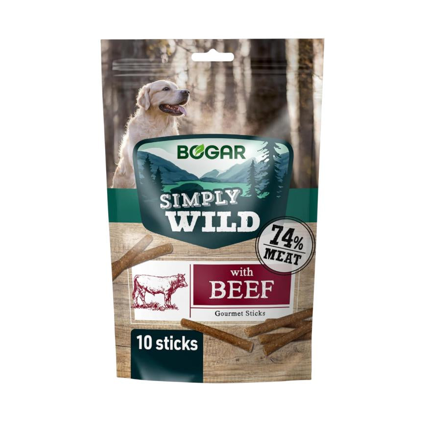 Bogar Simply Wild Gourmet Sticks Beef - 110 g