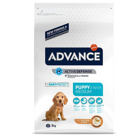 Advance Ração Cão Medium Puppy Frango & Arroz - DOGGIE STORE
