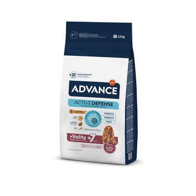 Advance  Ração Cão Medium Senior +7 Frango & Arroz - DOGGIE STORE