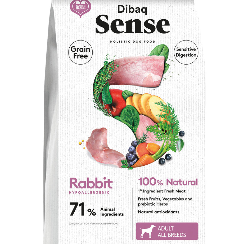 Dibaq Sense Grain Free Coelho - DOGGIE STORE