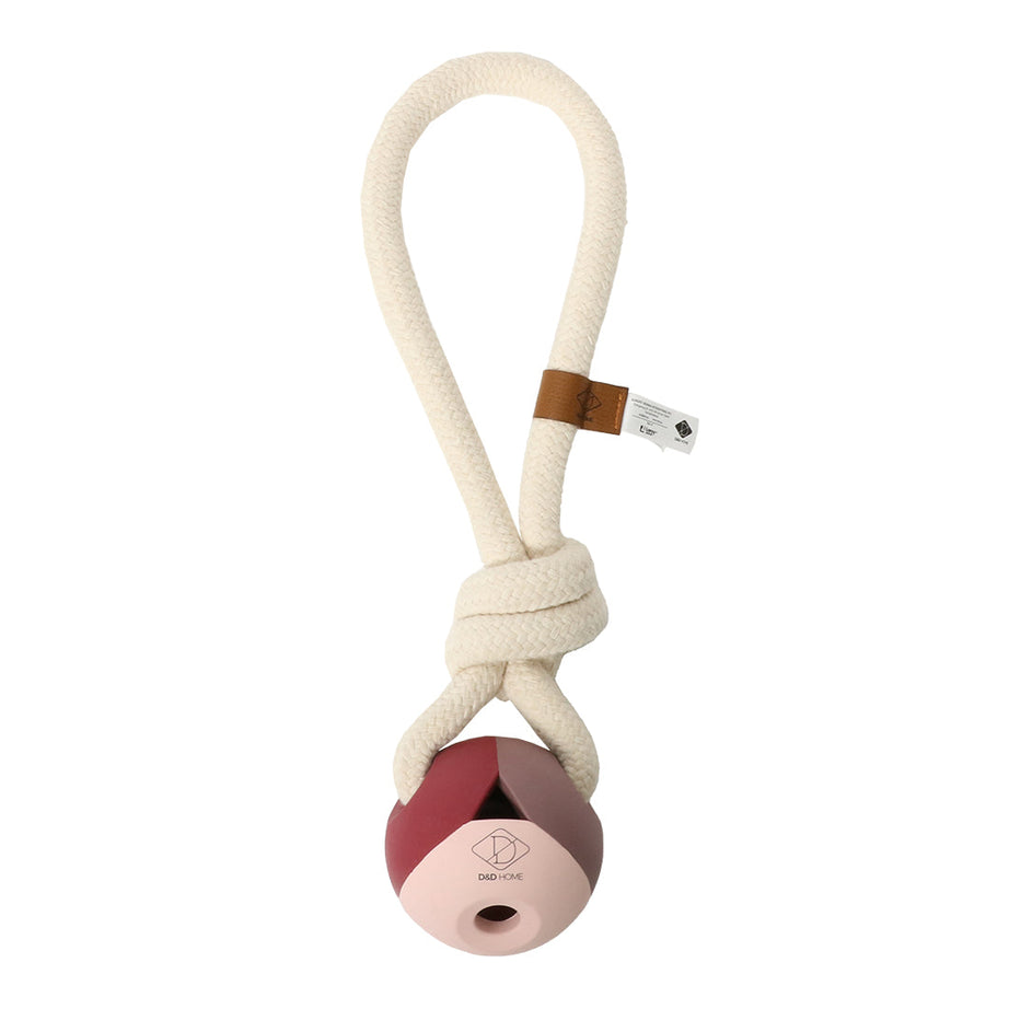 Dog Ball Toy with Rope