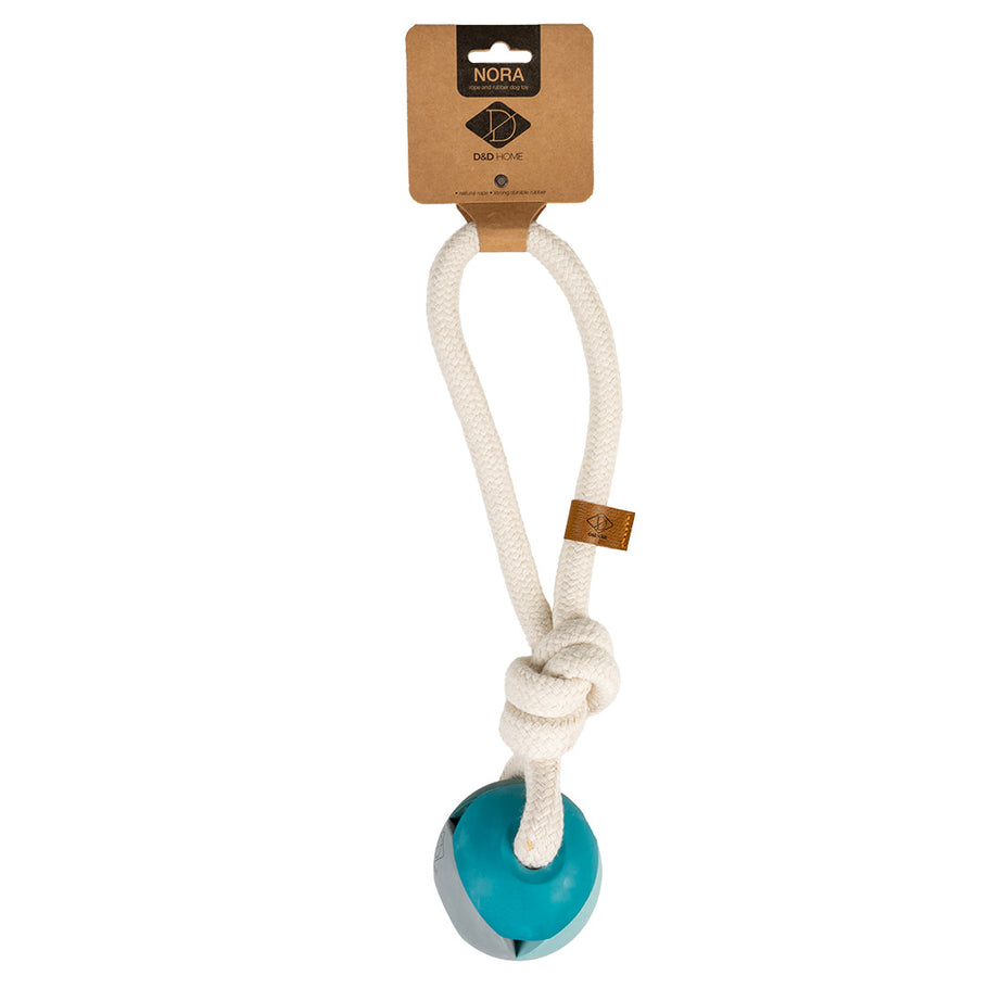 Dog Ball Toy with Rope