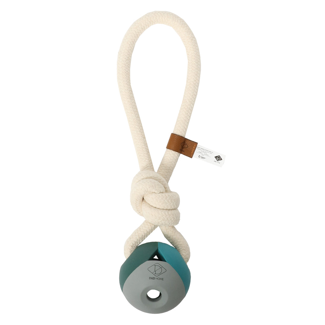 Dog Ball Toy with Rope
