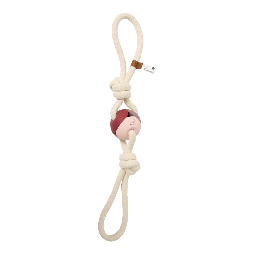 Dog Ball Toy with Rope