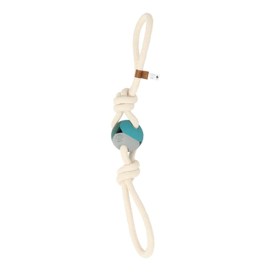 Dog Ball Toy with Rope