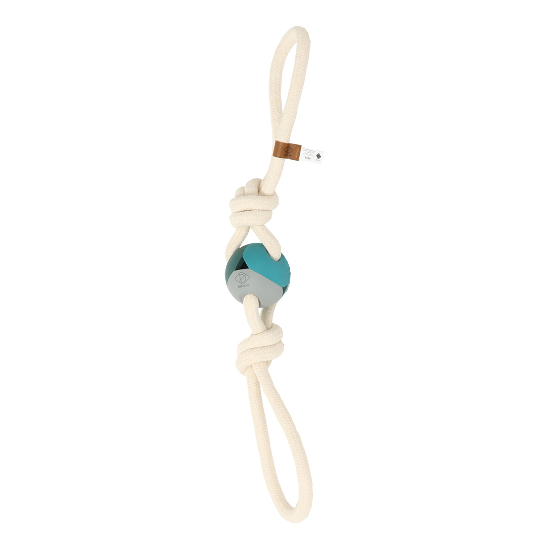 Dog Ball Toy with Rope