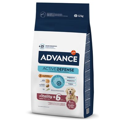 Advance Ração Cão Maxi Senior +6 Frango & Arroz | 14 kg - DOGGIE STORE