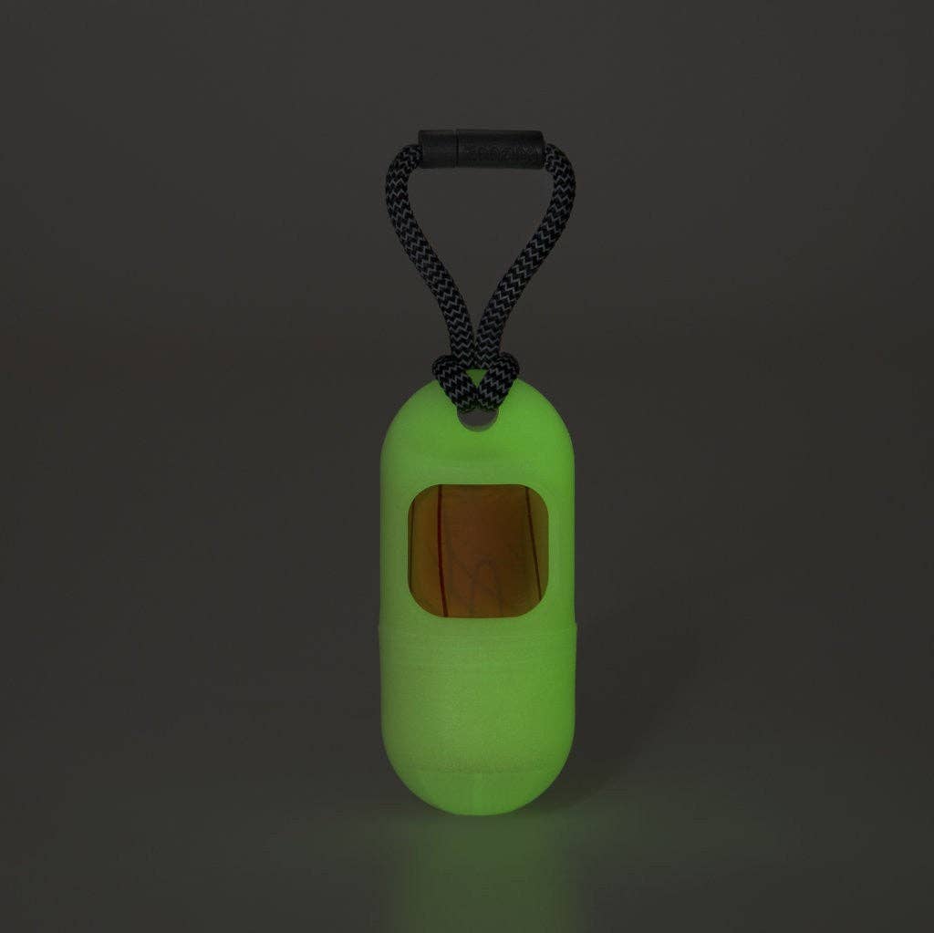 Porta-Sacos Higiénicos da Zee.Dog - Fosforescente