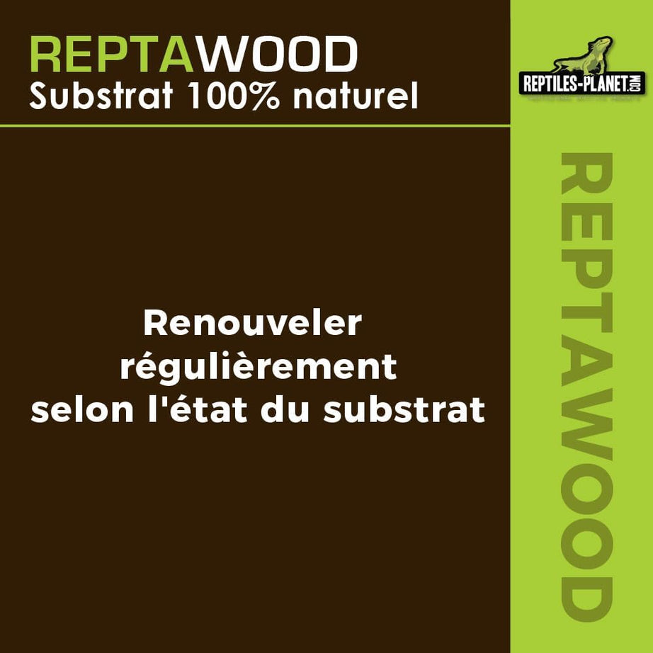 REPTILES PLANET Substrato para terrário Reptawood 18L