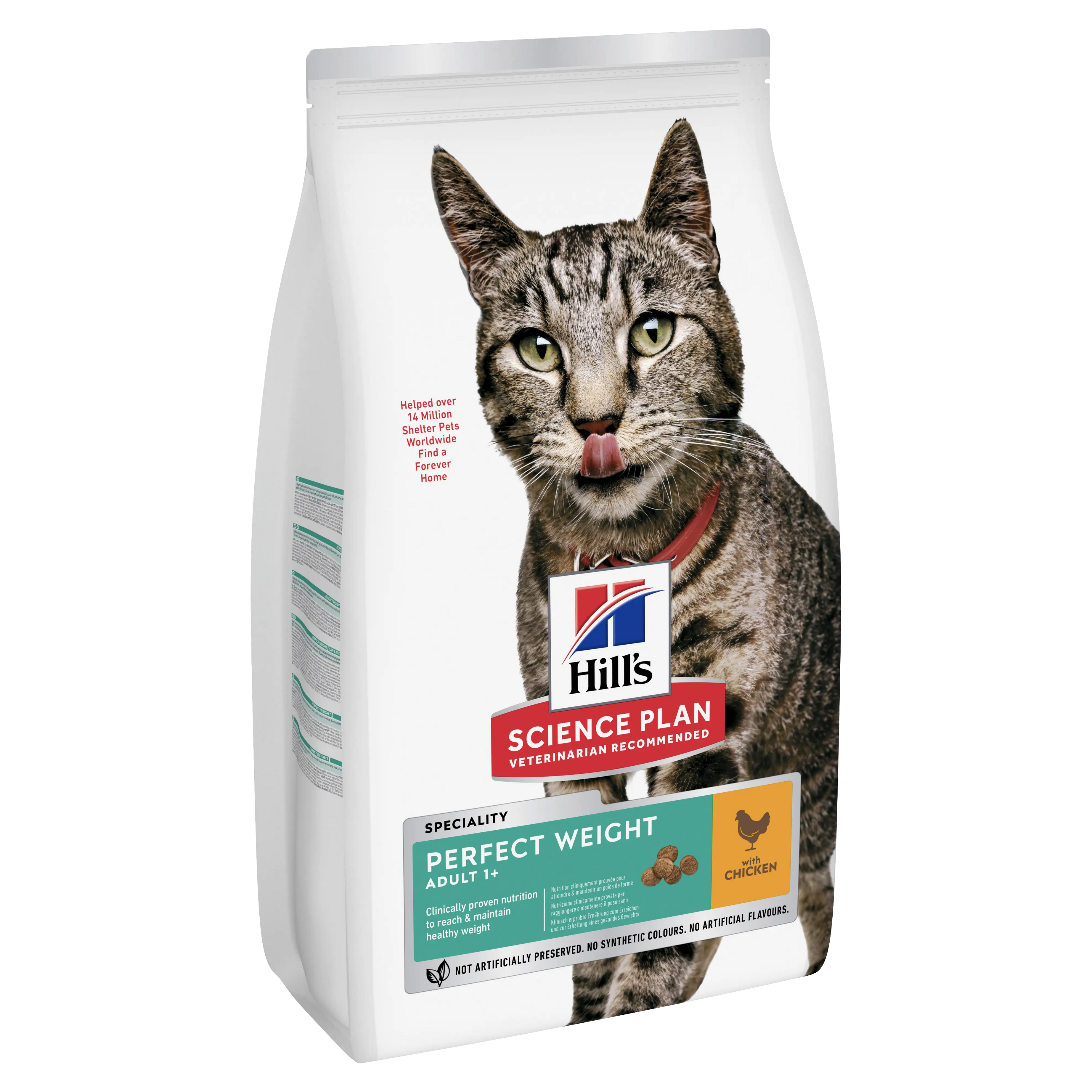 Hills Science Plan Cat Perfect Weight Adult with Chicken
