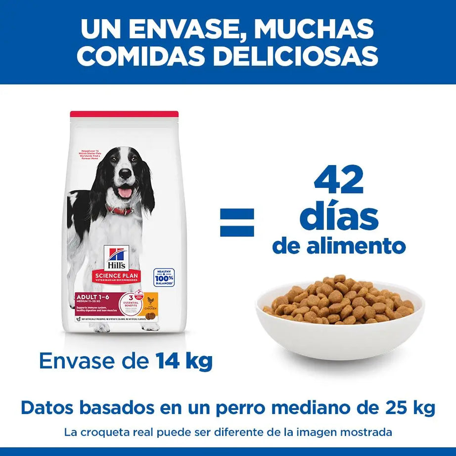 Hill's Science Plan Dog Medium Adult with Chicken