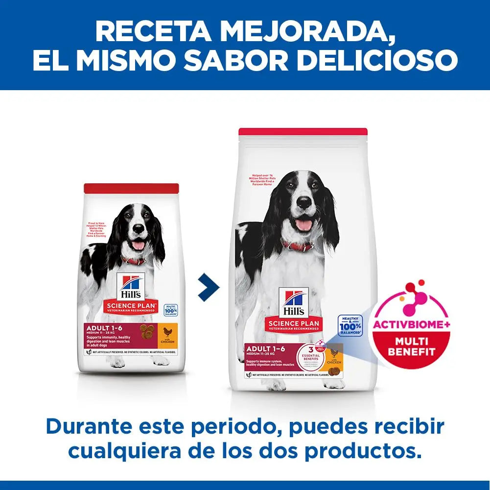 Hill's Science Plan Dog Medium Adult with Chicken