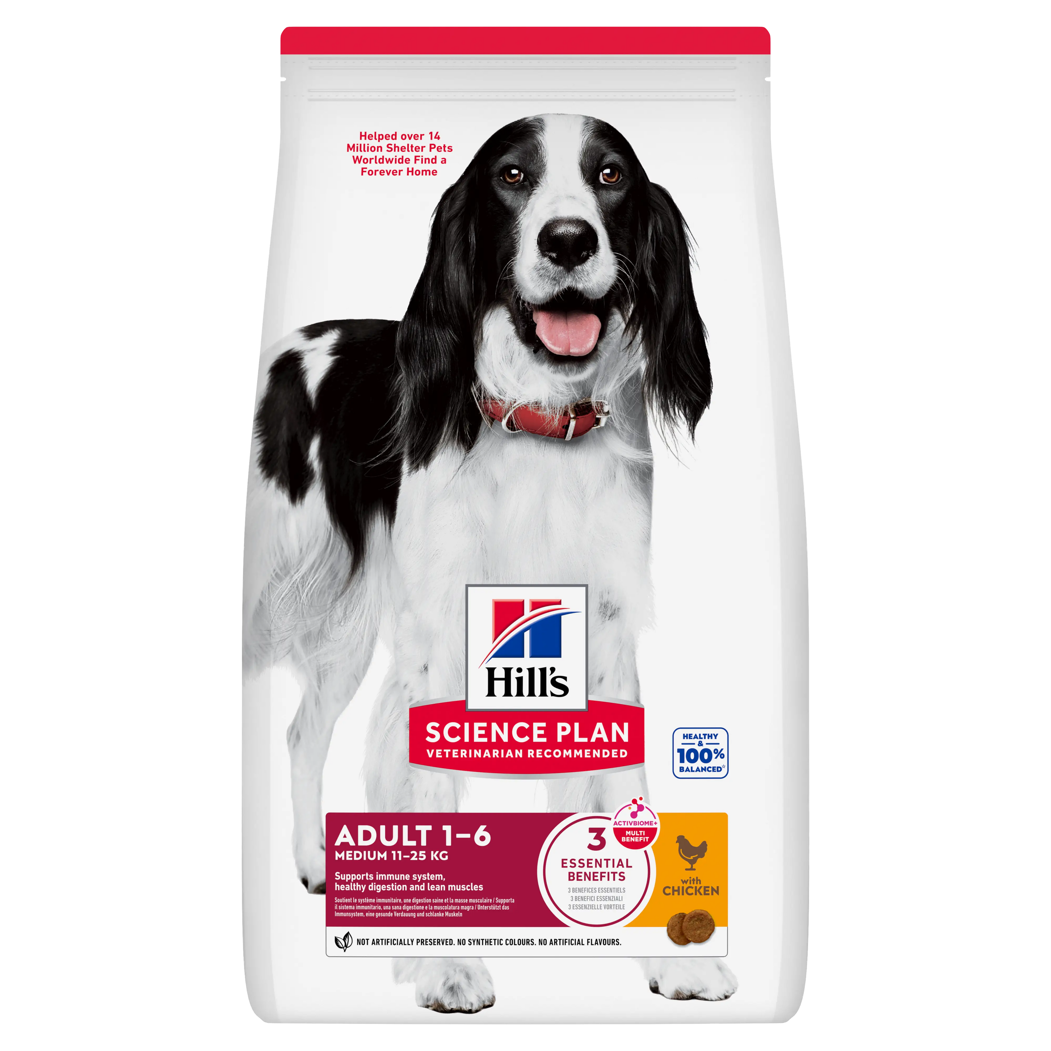 Hill's Science Plan Dog Medium Adult with Chicken