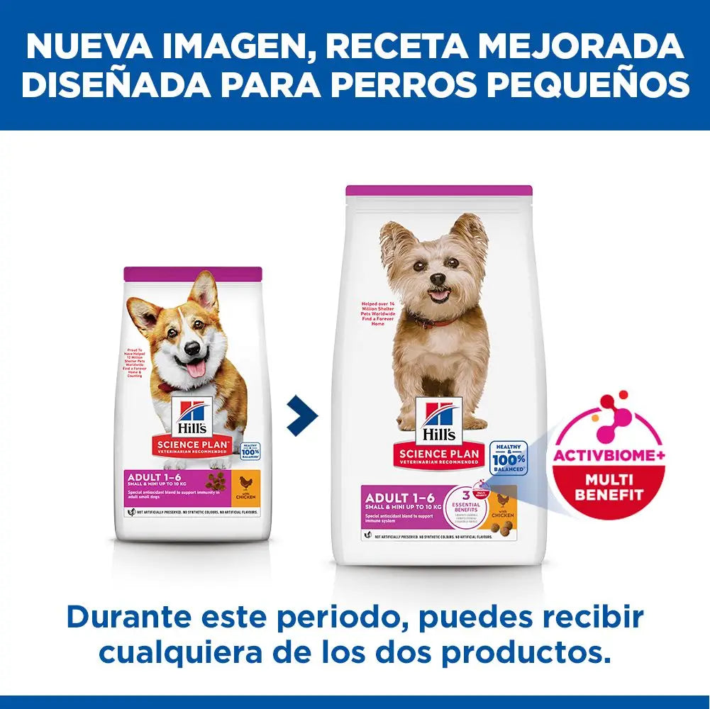 Hills Science Plan Dog Small & Mini Adult with Chicken