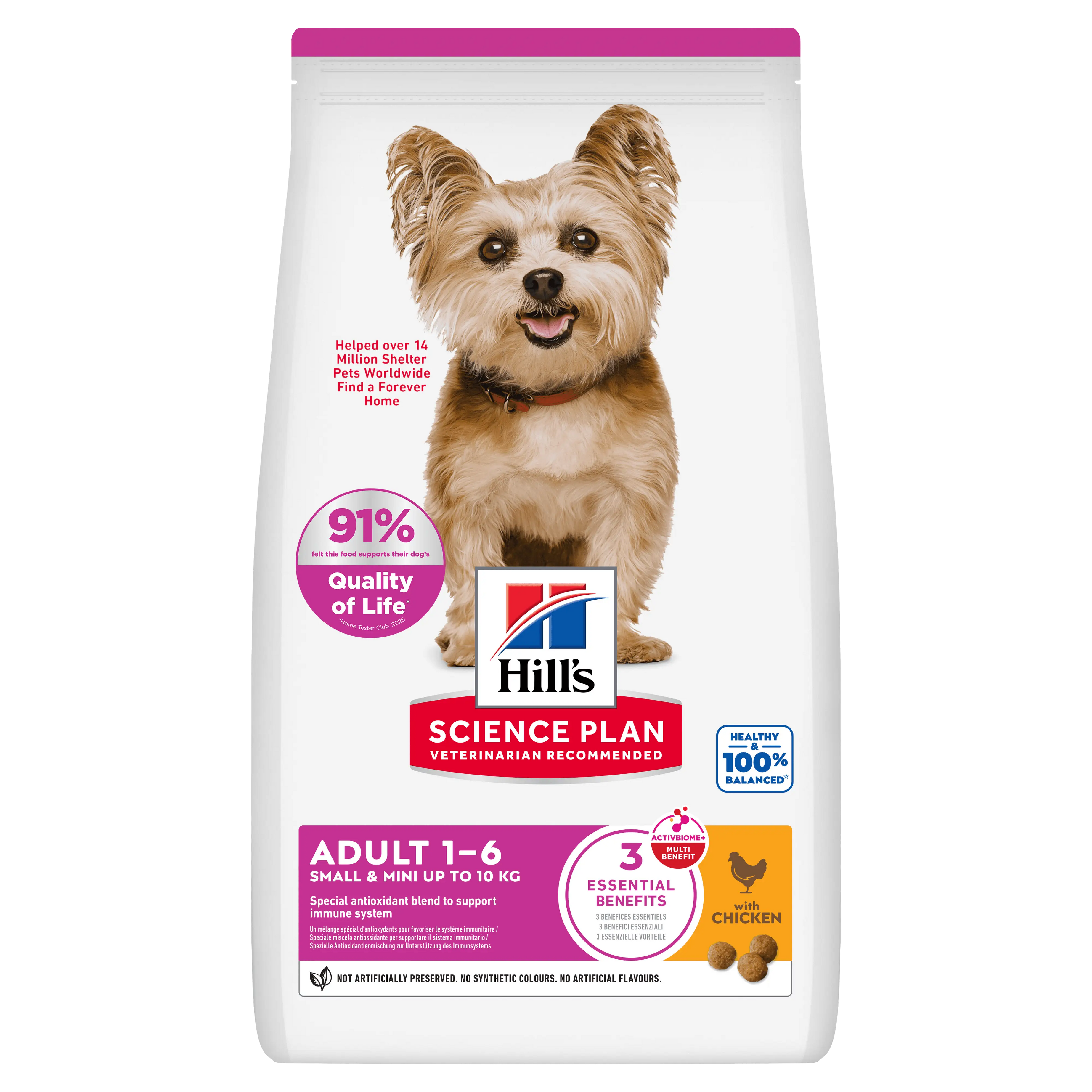 Hills Science Plan Dog Small & Mini Adult with Chicken