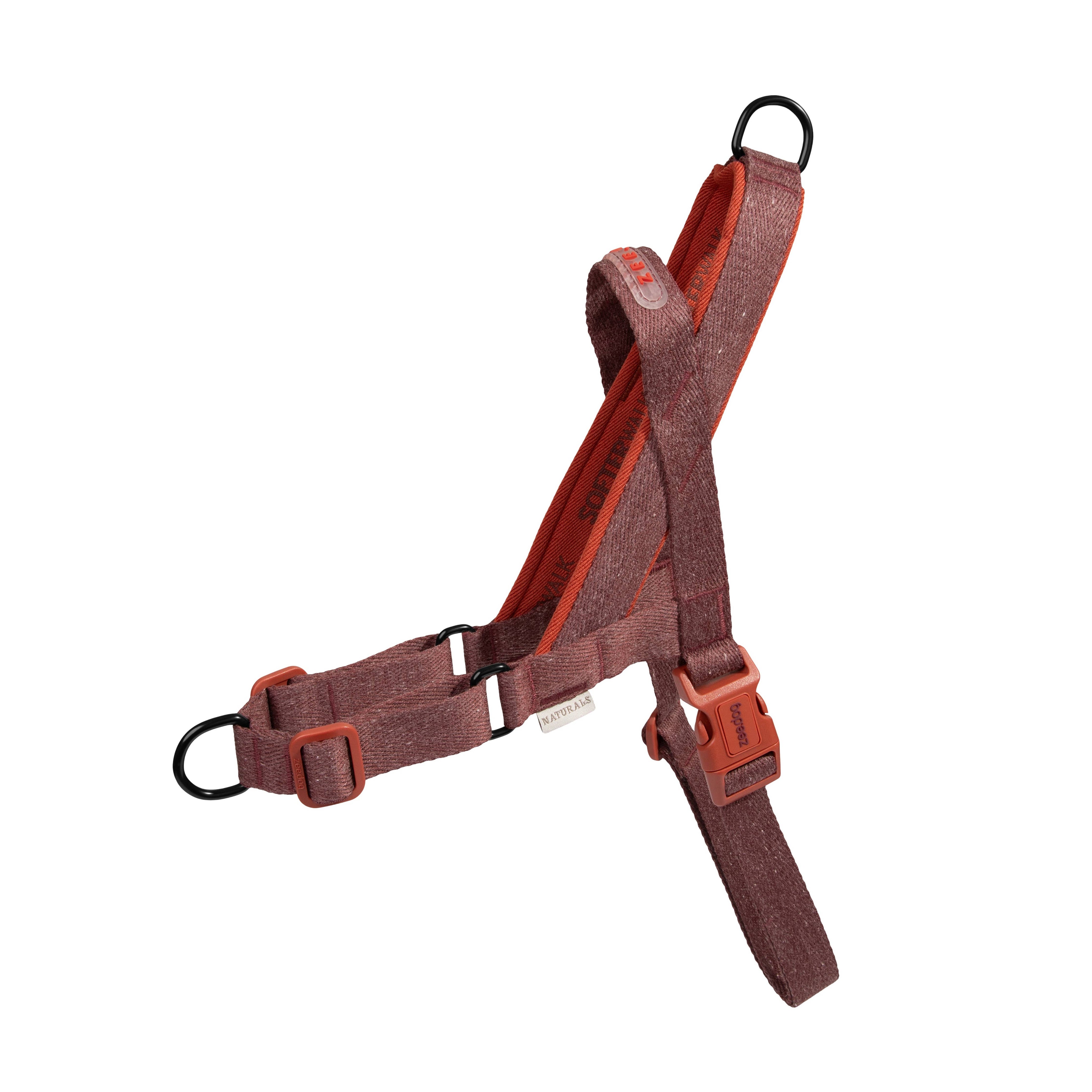 Peitoral Norueguês Softer-Walk Naturals 2.0 Cacau: M