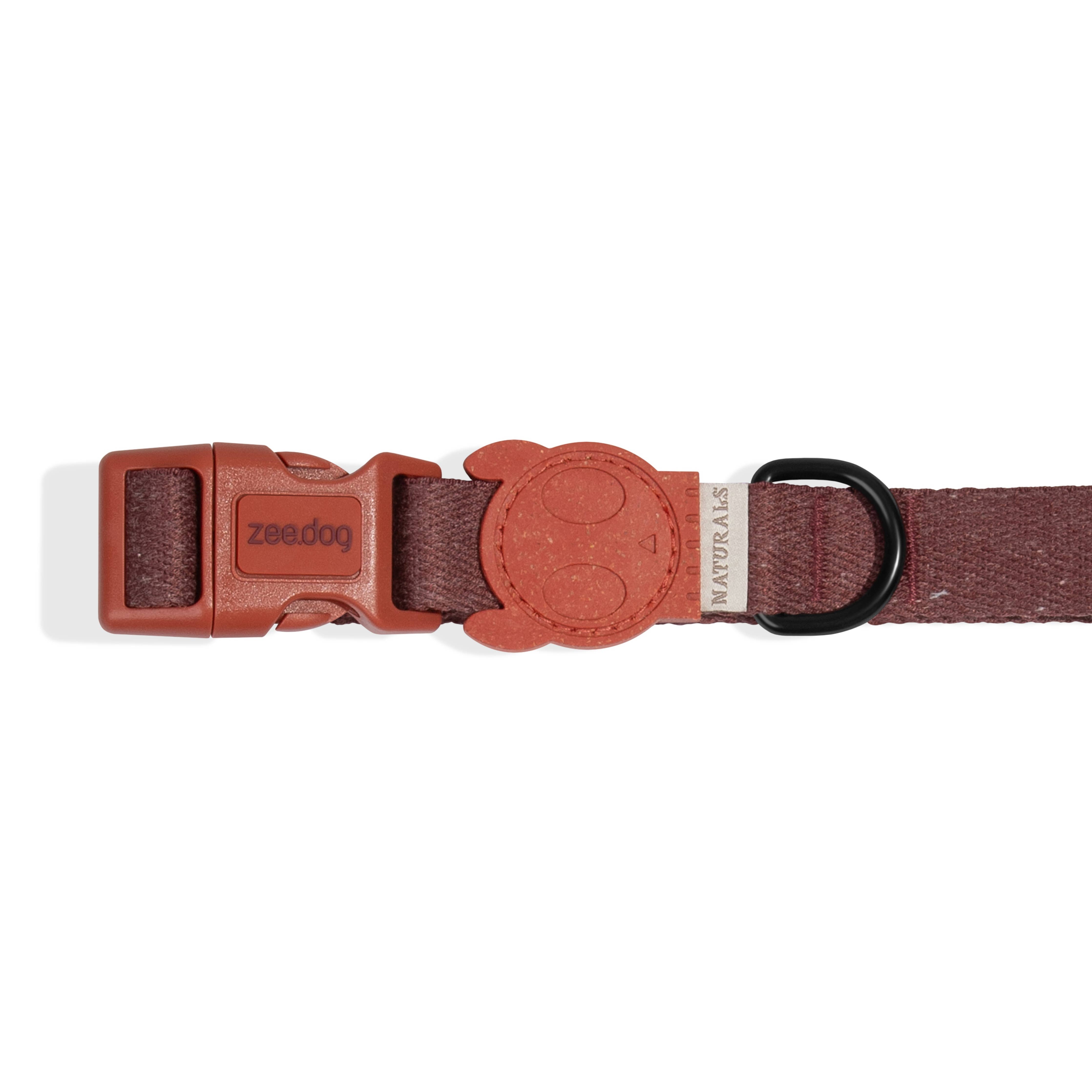 Coleira Zee.Dog Naturais 2.0 Cacau: XS