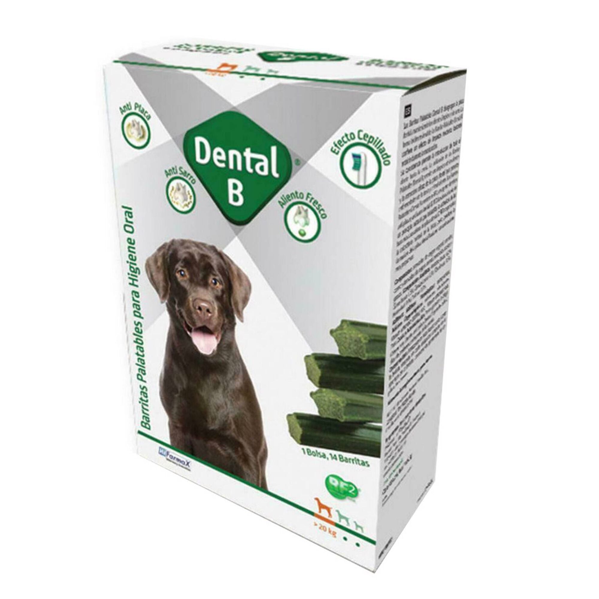Dental-B Dog Chews | 14 Chews