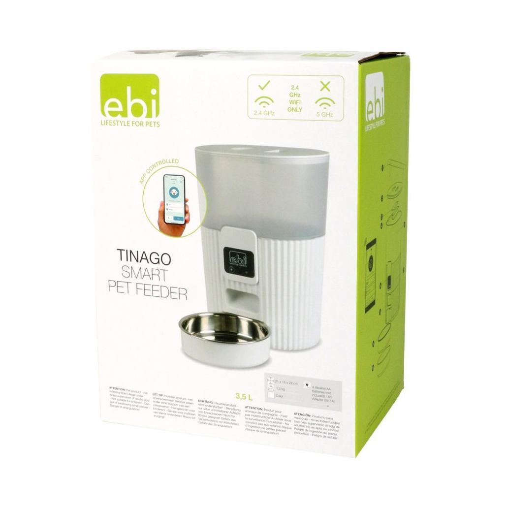 Comedouro Eletrónico-Tinago Smart Feeder - 3,5L