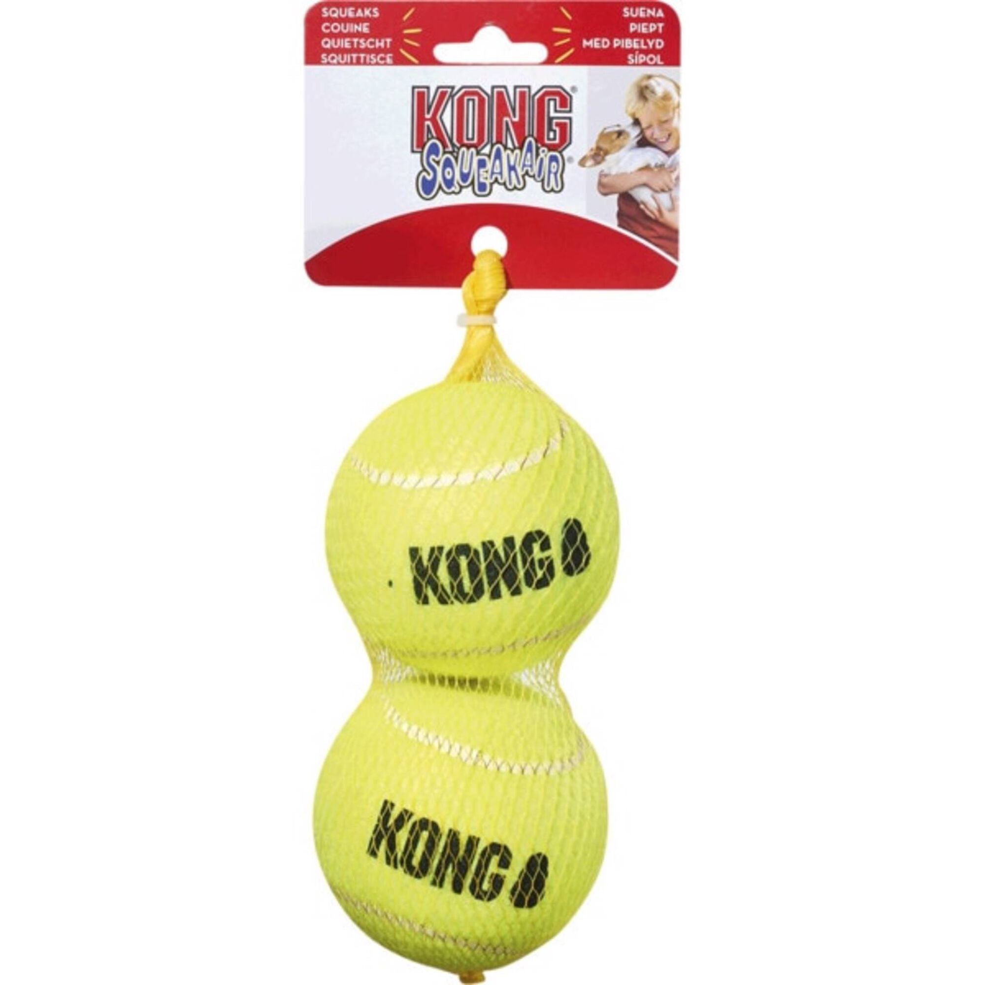 Kong AirDog Squeakair Ball Dog Toy