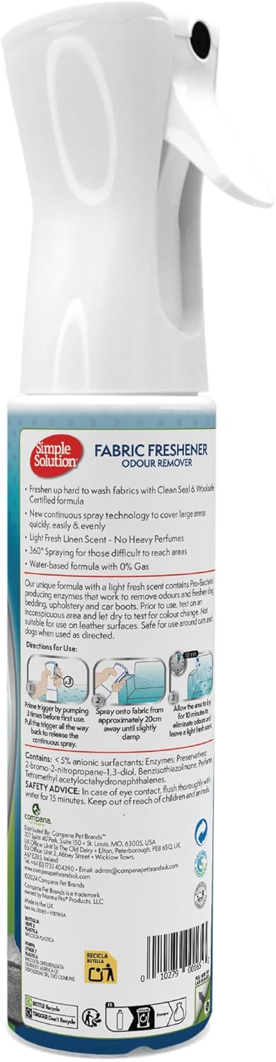 Simple Solution Fabric Freshener 400ml