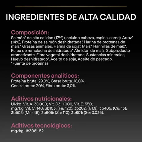Pro Plan Dog OptiDerma Medium Adult Sensitive Skin Salmon - Ração seca para cão adulto de porte médio com pele sensível - Salmão