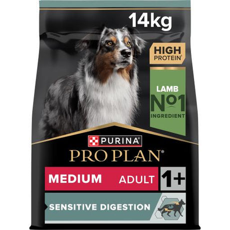 Pro Plan Dog OptiDigest Medium Adult Sensitive Digestion Lamb - Ração seca para cão adulto médio com sensibilidade digestiva - Borrego