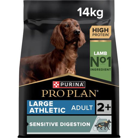 Pro Plan Dog OptiDigest Large Athletic Adult Sensitive Digestion Lamb | 14 Kg - Ração seca para cão adulto de porte grande e atlético com digestão sensível - Borrego